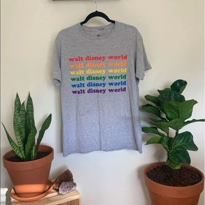 Disney’s Rainbow “Walt Disney World” Tee